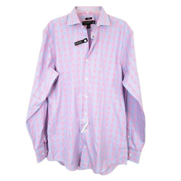BLU Prato pink check dress shirt - G2652100 main image 0